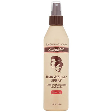 SOFTSHEEN CARSON Sta-Sof-Fro Hair & Scalp Spray - Extra Dry (8 oz), sareya Beauty Supply Store in Calgary Alberta Canada